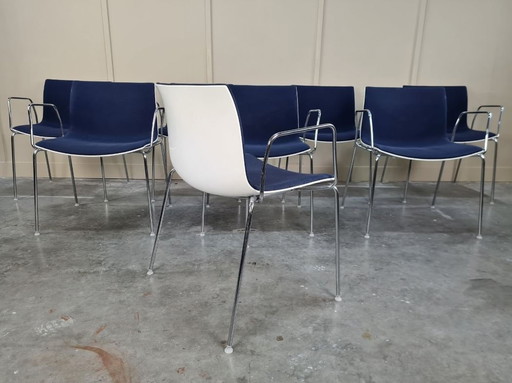 Arper Chairs (8 Pieces)