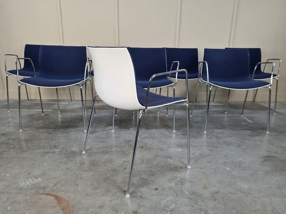 Image 1 of Arper Chairs (8 Pieces)