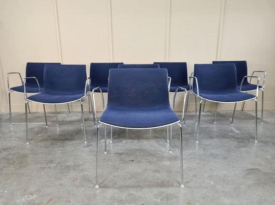 Image 1 of Arper Chairs (8 Pieces)