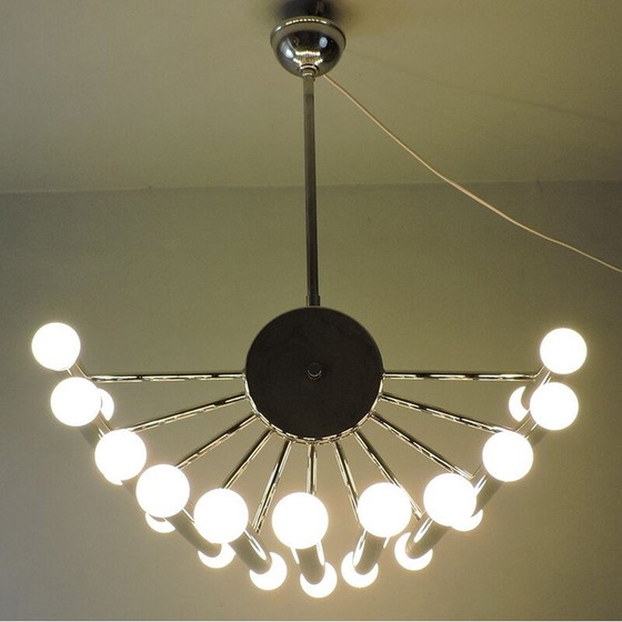 Image 1 of Lampadario vintage Gaetano Sciolari Italia anni '70