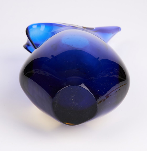 Image 1 of Flavio Poli for Seguso 1960s Murano glass vase