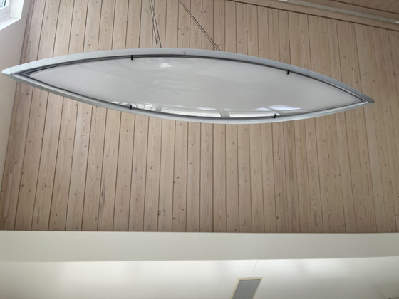 Image 1 of Tobias Grau designer pendant lamp with extra long suspension cables.