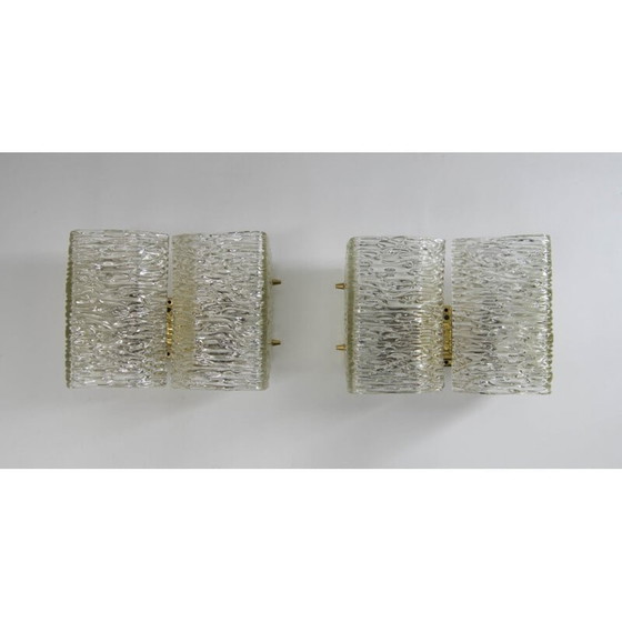 Image 1 of Pair of vintage wall lamps by Kalmar Vienna, 1950s