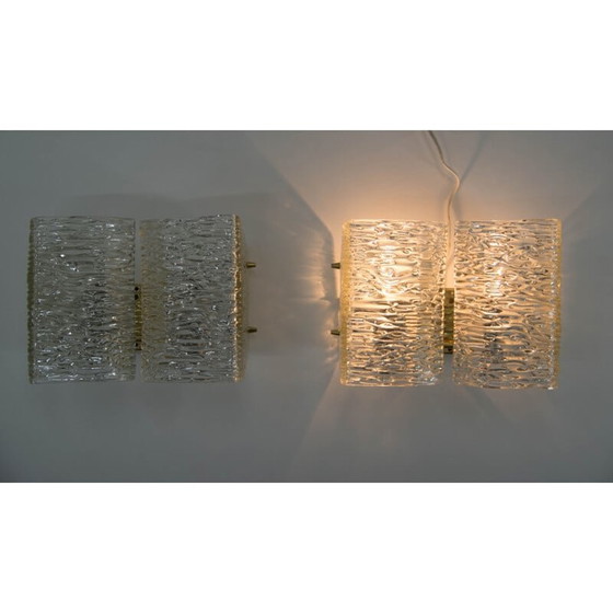 Image 1 of Pair of vintage wall lamps by Kalmar Vienna, 1950s