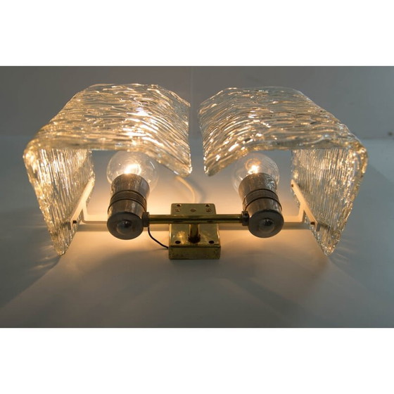 Image 1 of Pair of vintage wall lamps by Kalmar Vienna, 1950s