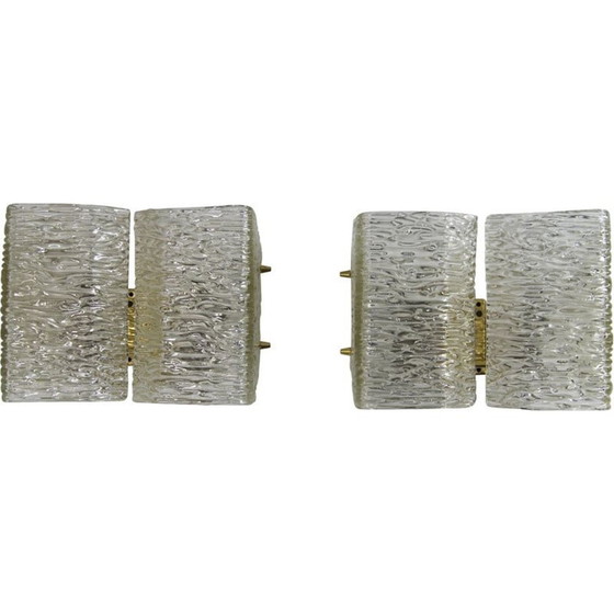 Image 1 of Pair of vintage wall lamps by Kalmar Vienna, 1950s