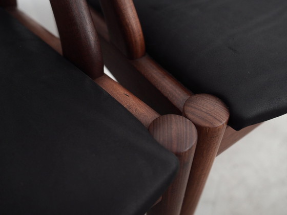 Image 1 of Set Of Four Teak Chairs, Danish Design, 1970S, Designer: Kai Kristiansen