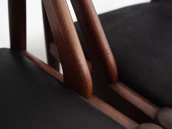 Image 1 of Set Of Four Teak Chairs, Danish Design, 1970S, Designer: Kai Kristiansen