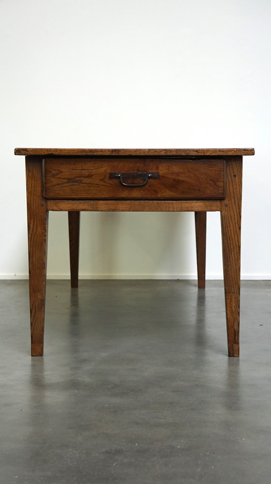 Image 1 of Dining table with 3 drawers