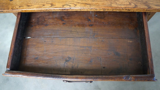 Image 1 of Dining table with 3 drawers