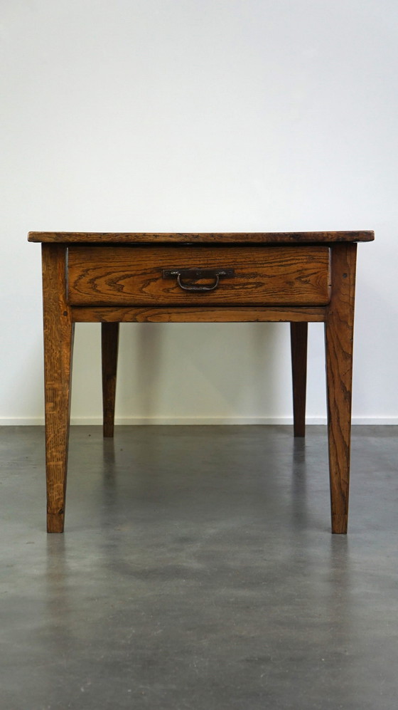 Image 1 of Dining table with 3 drawers