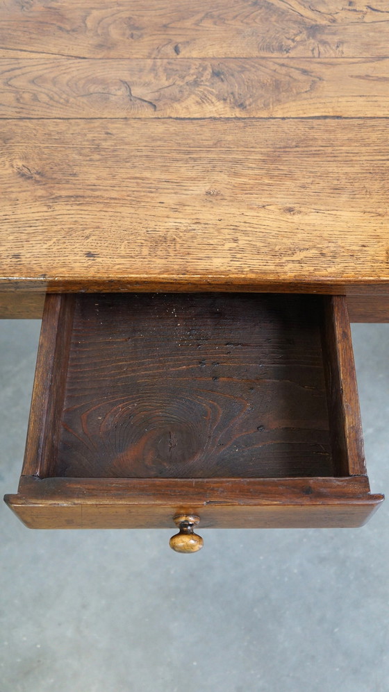 Image 1 of Dining table with 3 drawers