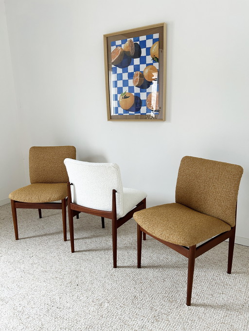 3X Finn Juhl Chair Model 191