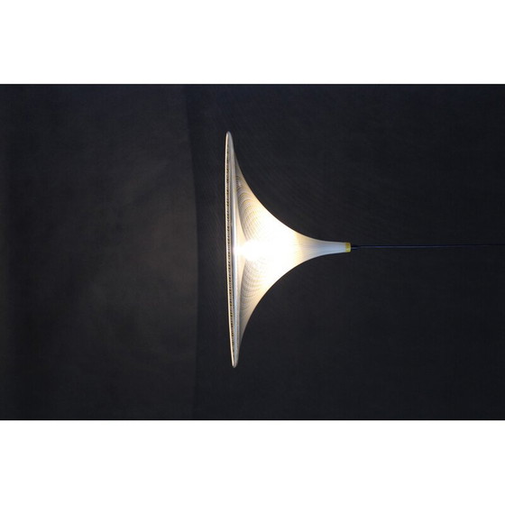 Image 1 of Vintage "Trumpet" pendant lamp by Guzzini for Meblo, Italy 1970s