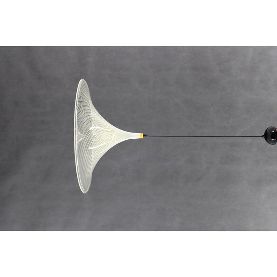 Image 1 of Vintage "Trumpet" pendant lamp by Guzzini for Meblo, Italy 1970s