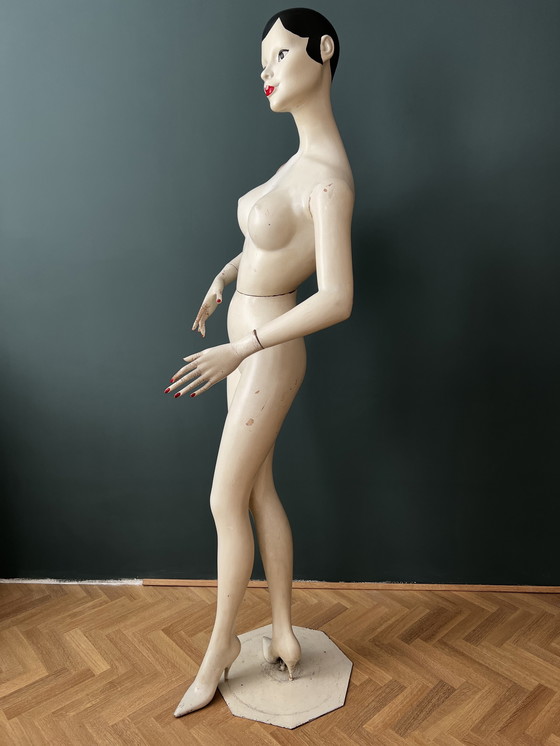 Image 1 of Beautiful mannequin from the 1950s, probably Paris