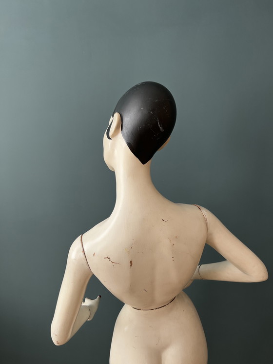 Image 1 of Beautiful mannequin from the 1950s, probably Paris