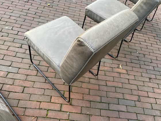 Image 1 of 4 bert plantagie Chaise à manger en cuir