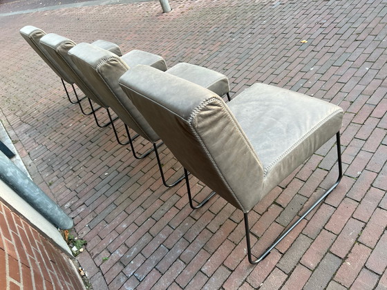 Image 1 of 4 bert plantagie Chaise à manger en cuir