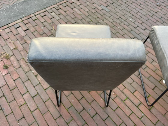 Image 1 of 4 bert plantagie Chaise à manger en cuir