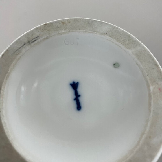 Image 1 of Vintage Op Art porcelain vase by Kpm Berlin, Germany 1960s