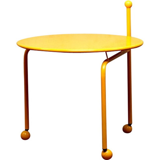 Vintage metal coffee table by Tord Bjorklund for Ikea, Sweden 1980