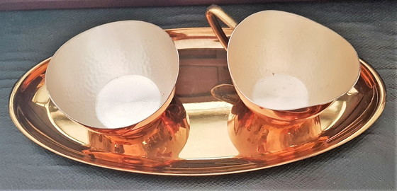 Image 1 of 3X Sugar And Cream Container Set, 1960S