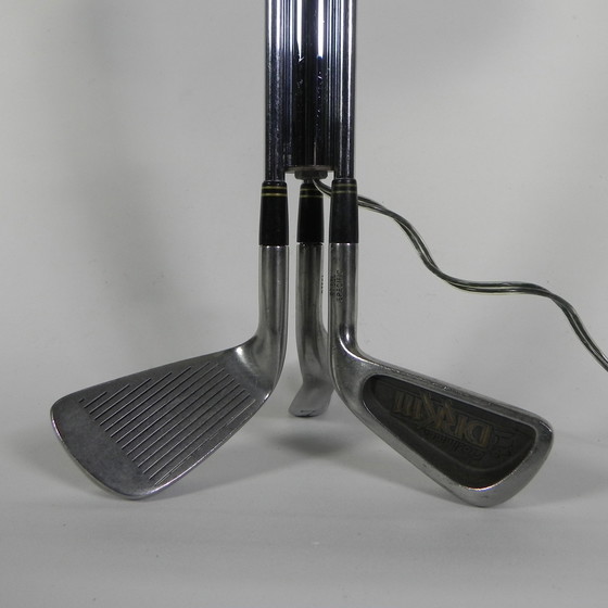 Image 1 of Golf Club Lamp With Burberry Hood