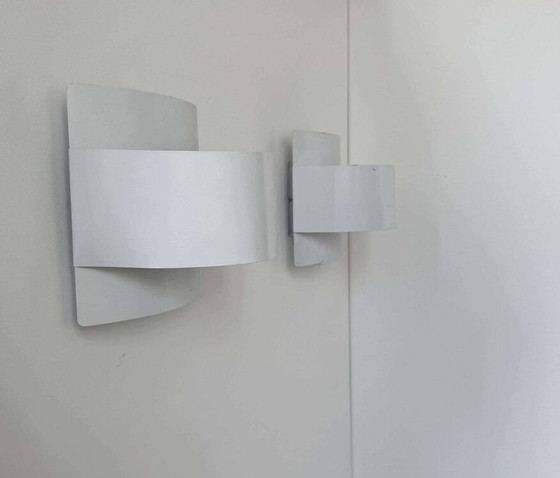 Image 1 of 2 applique in metallo laccato bianco di Peter Celsing - Svezia 1960