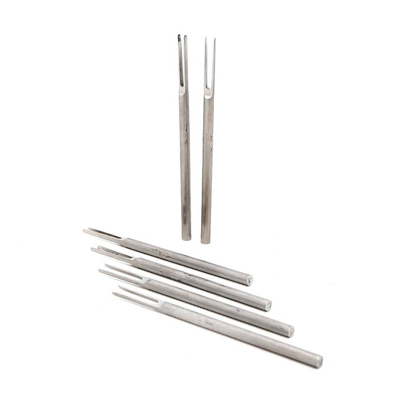 Image 1 of 5 Mini Aperitif Forks By Studio Opi For Cini And Nils, 1970S