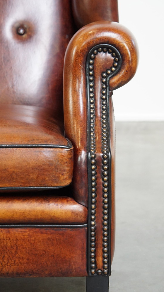 Image 1 of Ear Armchair Made Of Sheepskin