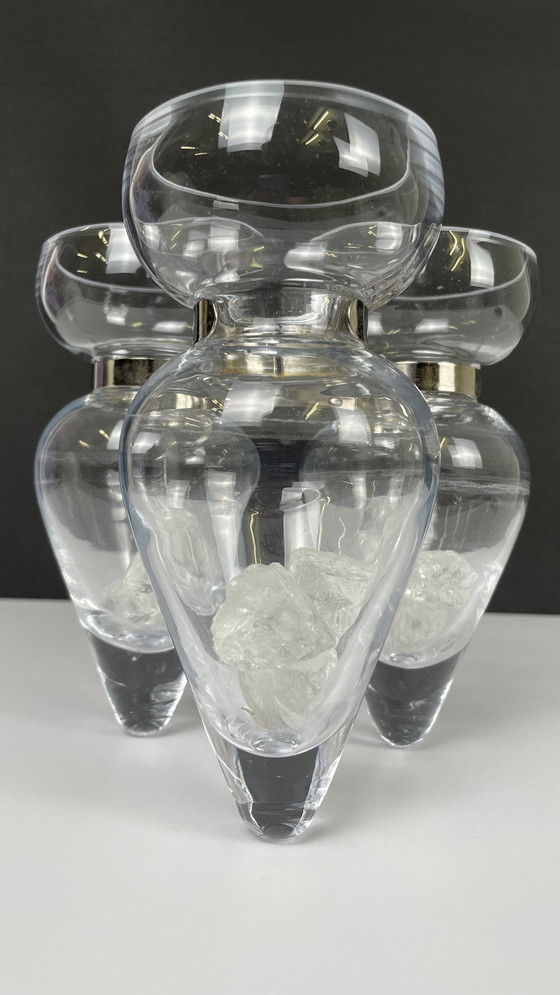 Image 1 of Vase boule en verre Annelies de Leede 2000