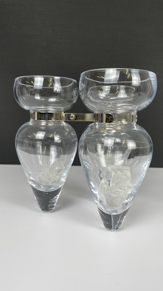 Image 1 of Vase boule en verre Annelies de Leede 2000