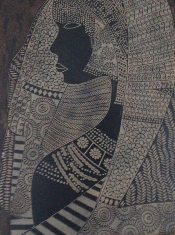 Image 1 of Décoration Buste orné de femme africaine