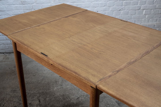 Image 1 of Poul Hundevad Game & Dining Table In Oak, 1960S Denmark