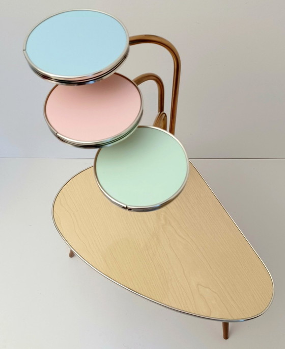 Image 1 of Vintage Coffee Table - Planter - 1950