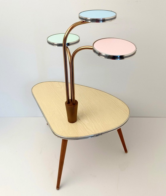 Image 1 of Vintage Coffee Table - Planter - 1950