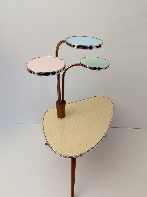 Image 1 of Vintage Coffee Table - Planter - 1950