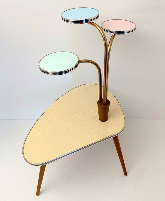 Image 1 of Vintage Coffee Table - Planter - 1950