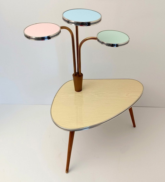 Image 1 of Vintage Coffee Table - Planter - 1950