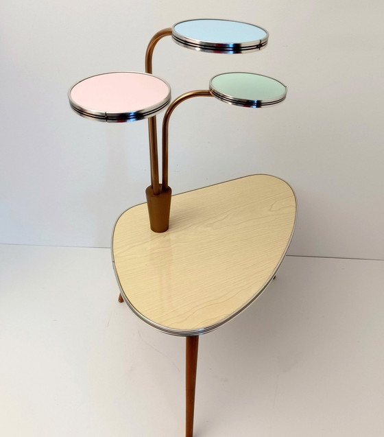 Image 1 of Vintage Coffee Table - Planter - 1950