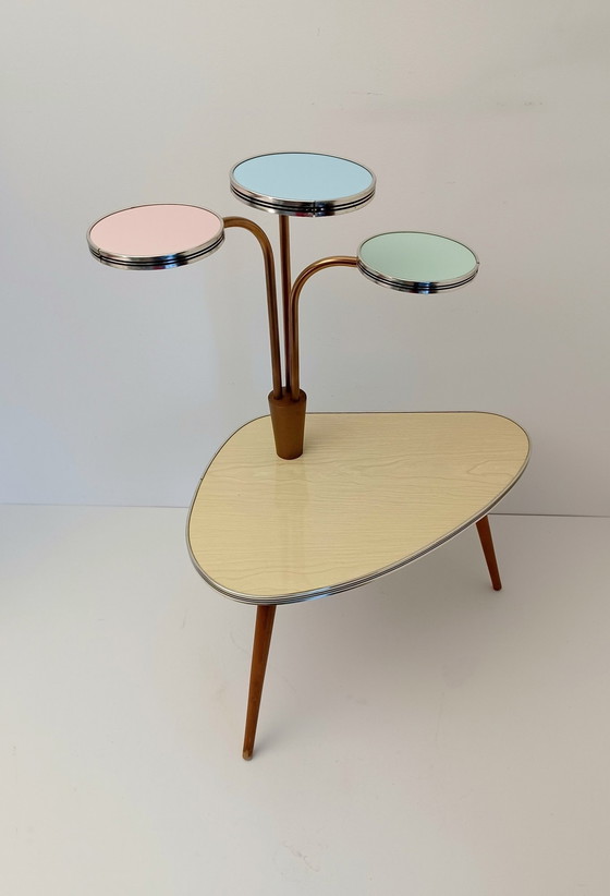 Image 1 of Vintage Coffee Table - Planter - 1950