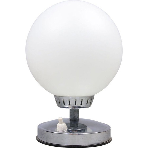 Image 1 of Vintage opaline table lamp 