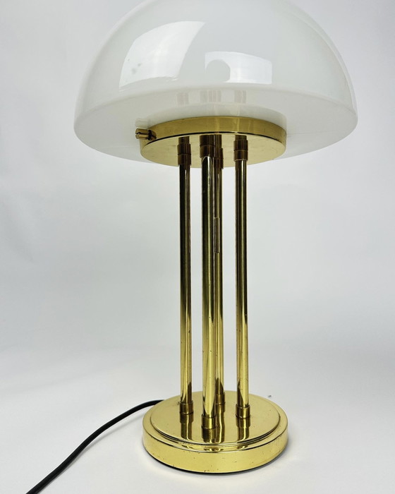 Image 1 of Lampe de table vintage à champignon