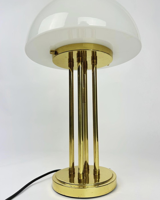 Image 1 of Lampe de table vintage à champignon