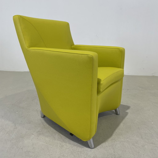 Fauteuil Leolux Dolcinea jaune