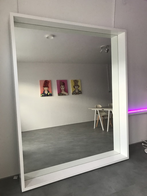 Framed Mirror White 180/220