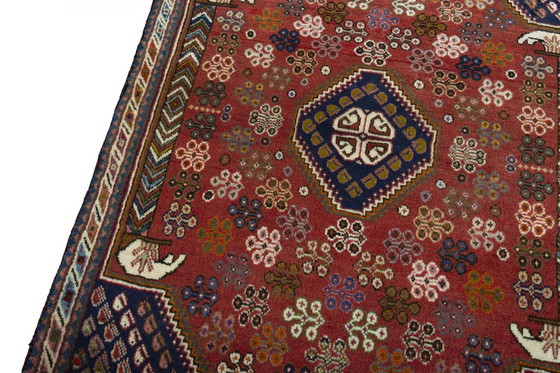 Image 1 of Hand-knotted Shiraz Nomadic Rug - 158 X 104 Cm