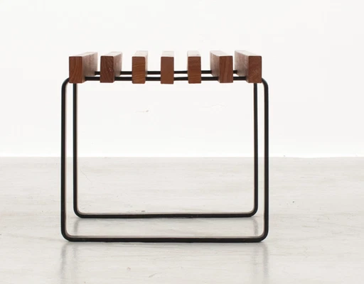 Slat side table