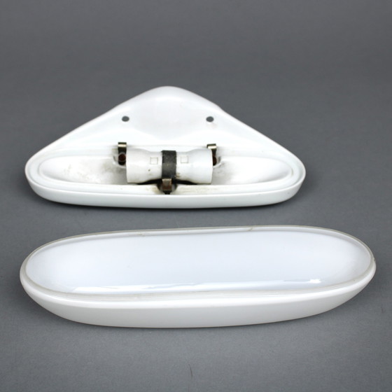 Image 1 of Wilhelm Wagenfeld (1900-1990) Mirror Lamp Model: 349 By Lindner/Bamberg Gmbh, 1956